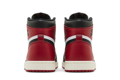 Air Jordan 1 Retro High OG Black Toe Reimagined Red