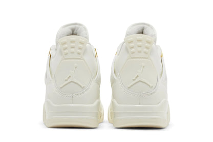 Air Jordan 4 Retro Metallic Gold White