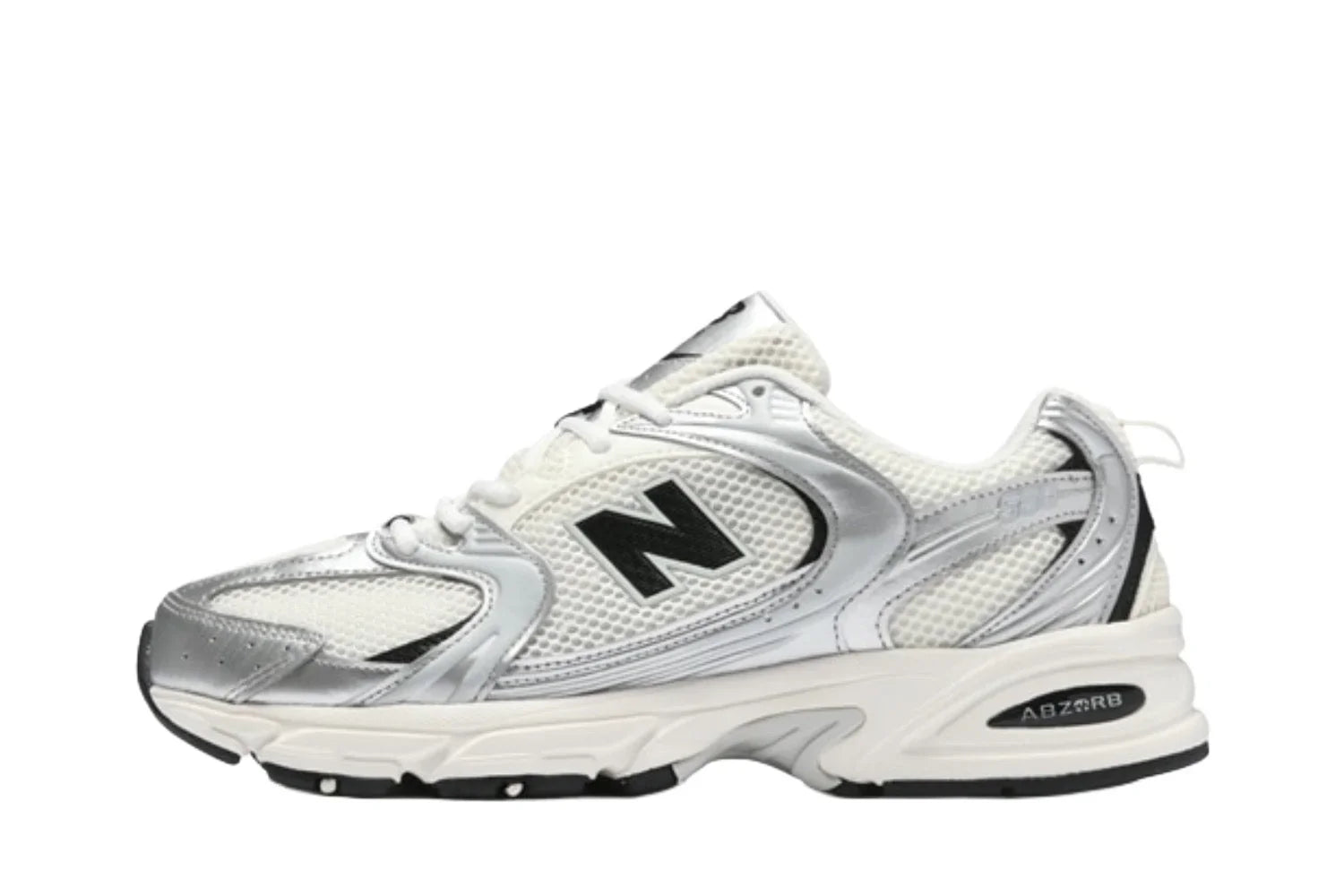 New Balance 530 Silver Black Gray
