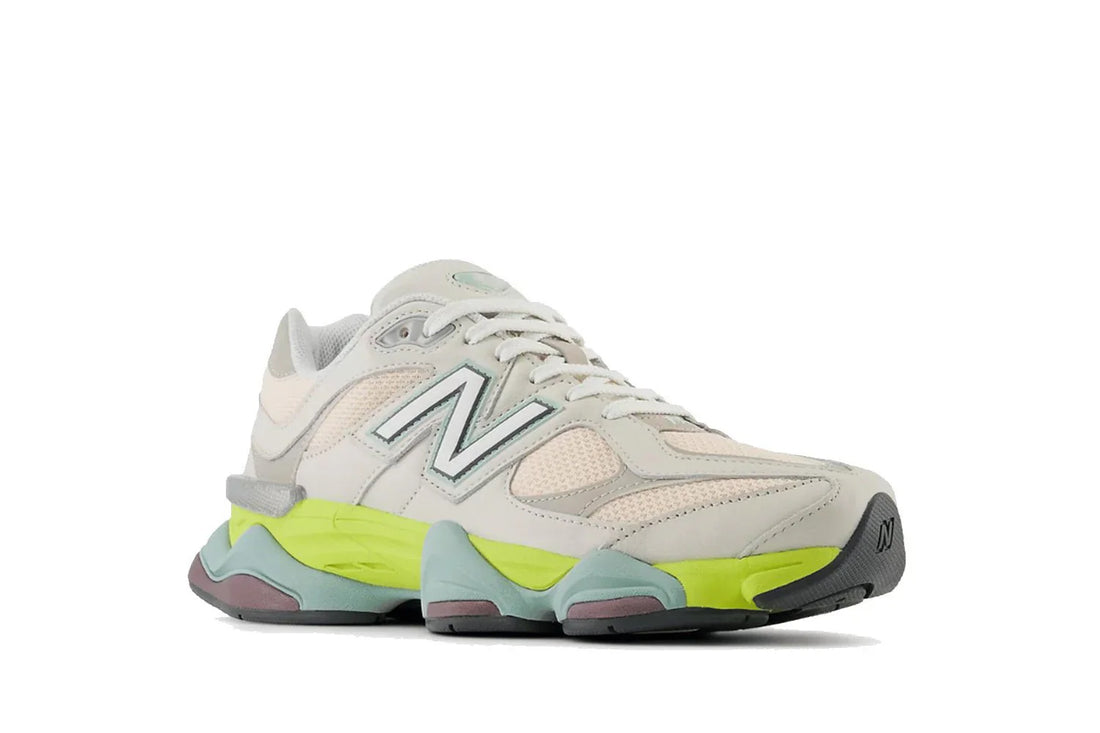 New Balance 9060 Moonbeam Vintage Rose Lime Colorful