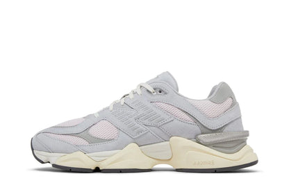 New Balance 9060 Pink Granite Silver Metallic Silver Gray