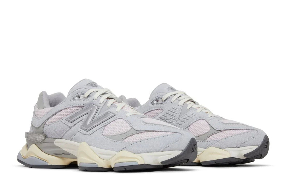 New Balance 9060 Pink Granite Silver Metallic Silver Gray