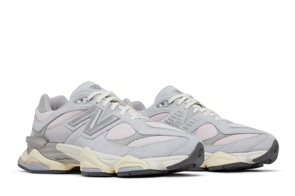 New Balance 9060 Pink Granite Silver Metallic Silver Gray