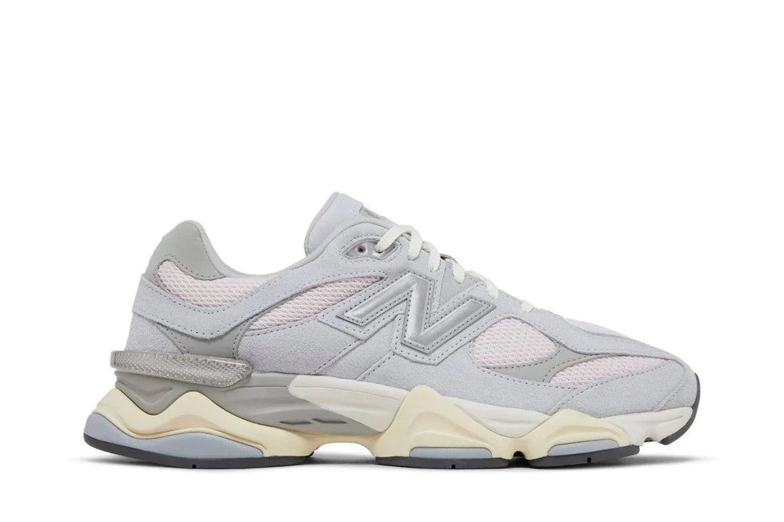 New Balance 9060 Pink Granite Silver Metallic Silver Gray