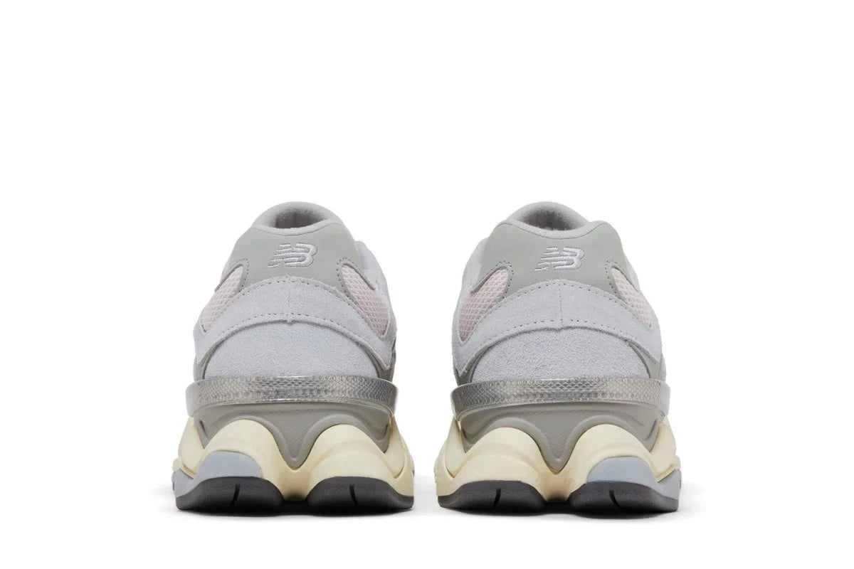 New Balance 9060 Pink Granite Silver Metallic Silver Gray