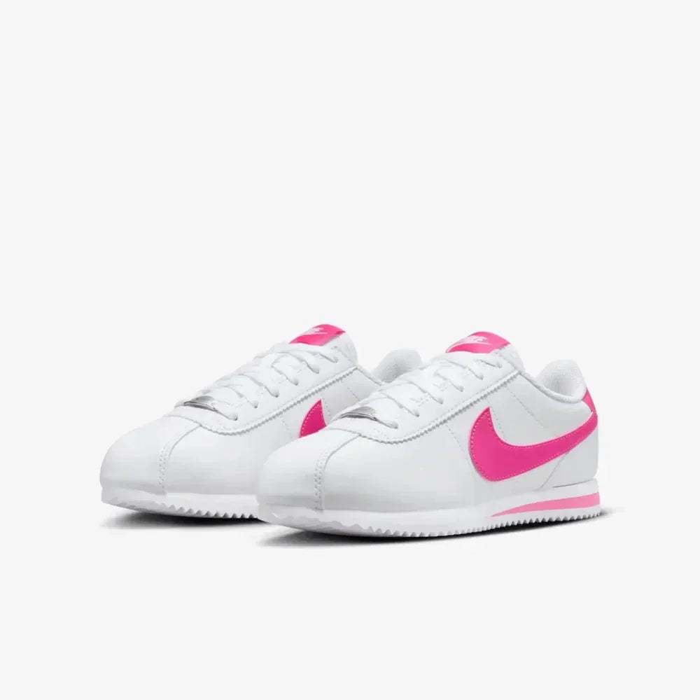 Nike Cortez White Laser Fuchsia