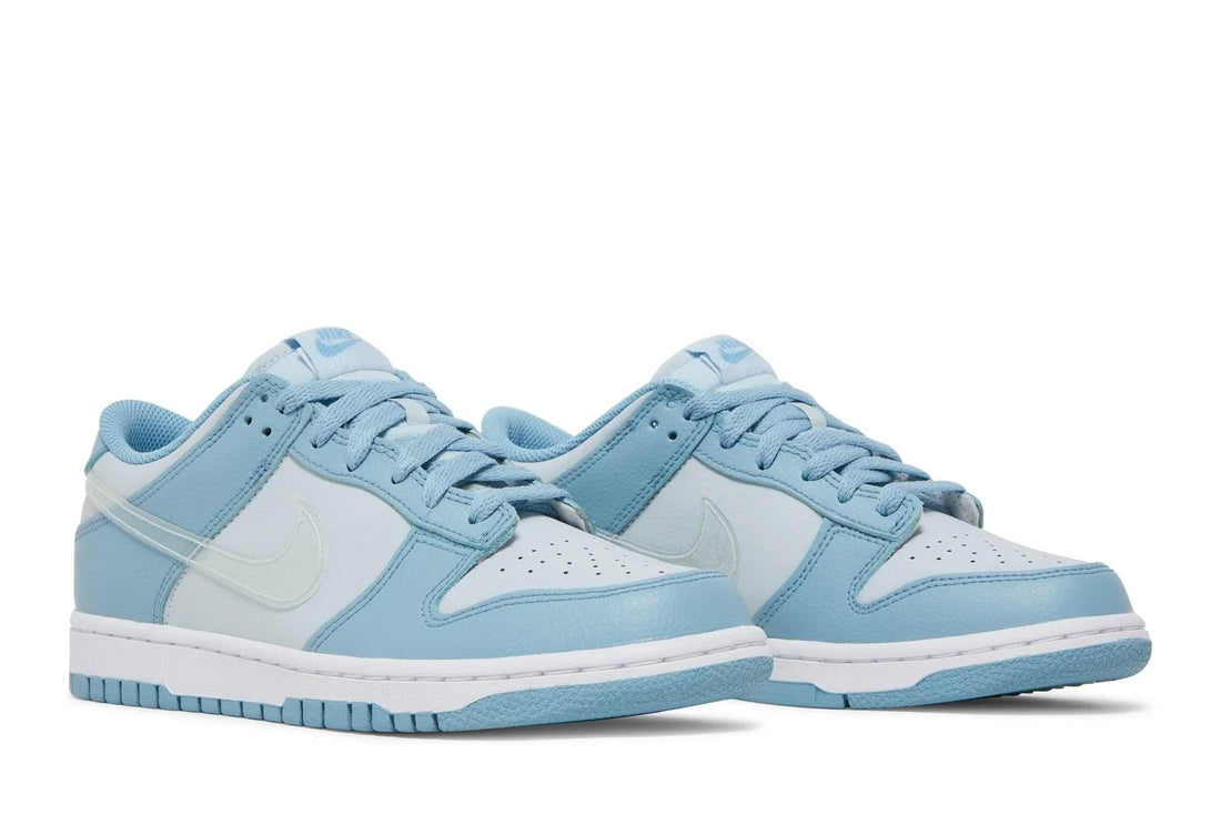 Nike Dunk Low Blue Clear Swoosh