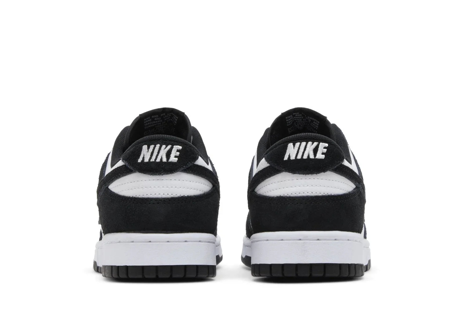 Nike Dunk Low Suede Panda Black