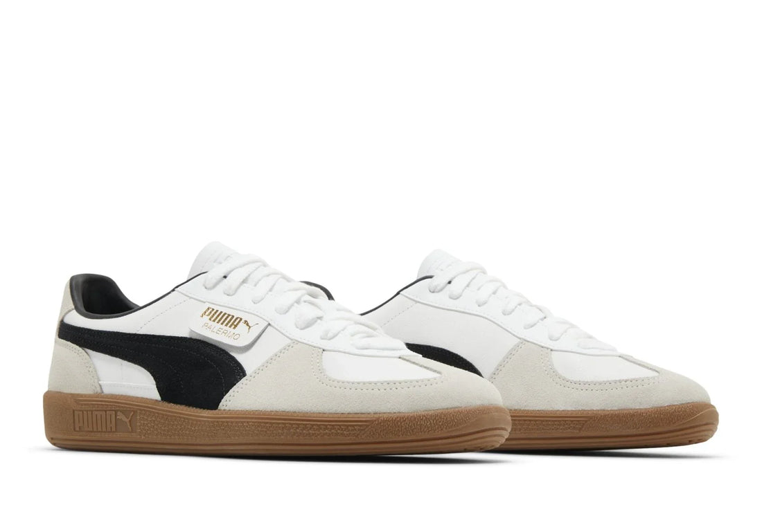 Puma Palermo Leather White Vapor Gray Gum